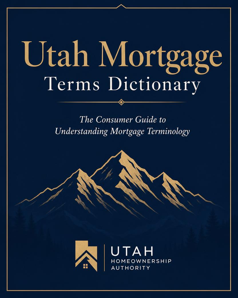 Utah Mortgage Terms Dictionary — cover