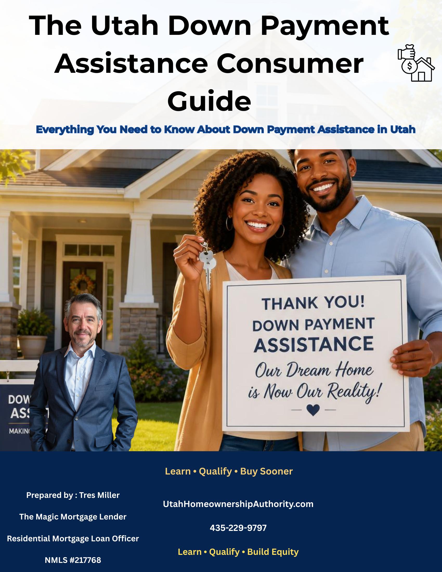 The Utah Down Payment Assistance Consumer Guide — cover