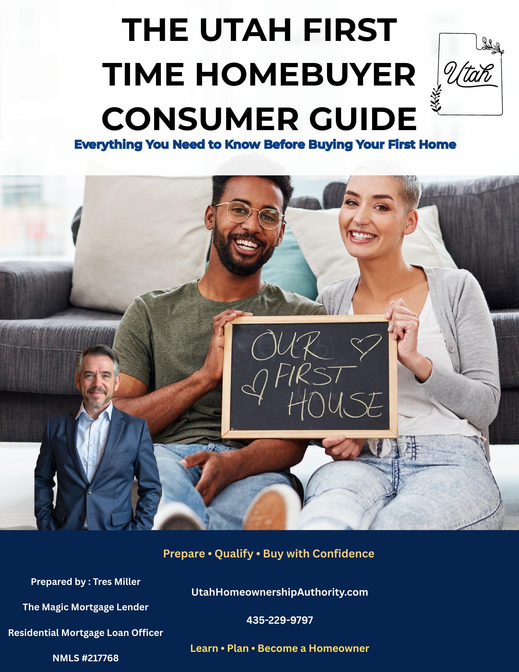 The Utah First-Time Homebuyer Consumer Guide — cover
