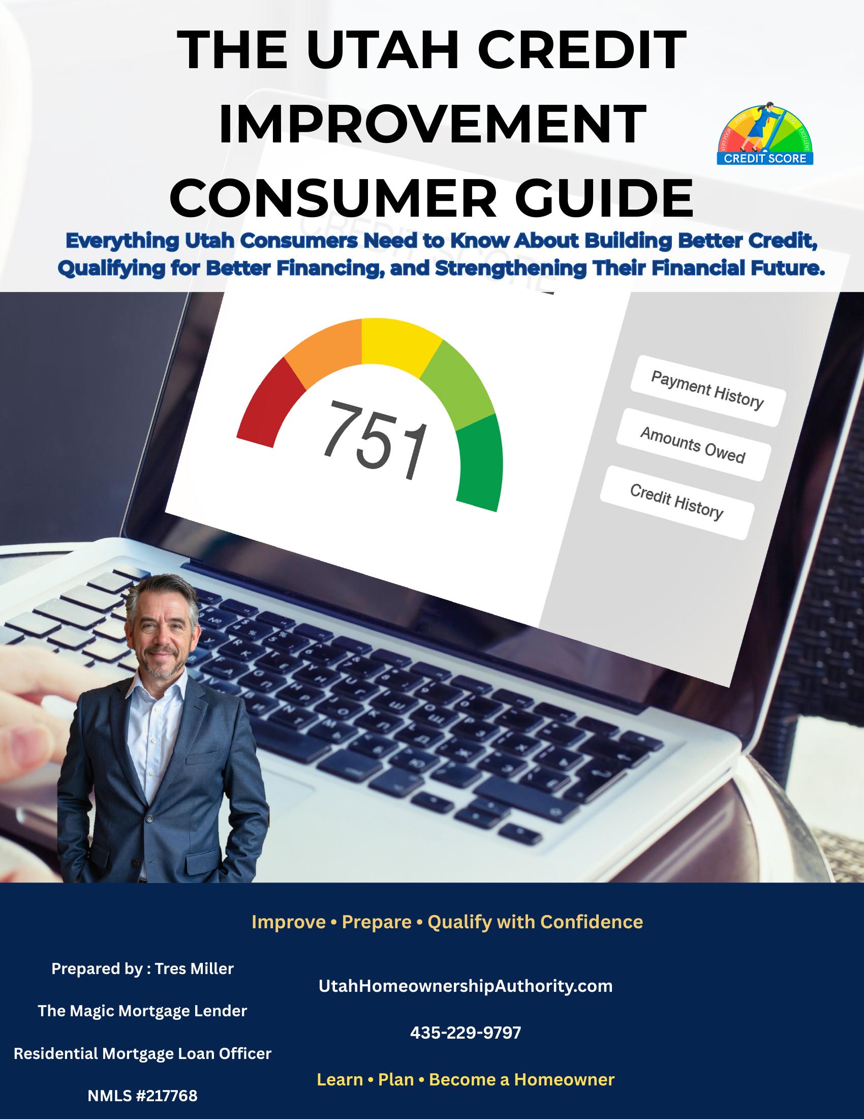 The Utah Credit Improvement Consumer Guide — cover